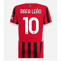 AC Milan Rafael Leao #10 Heimtrikot Frauen 2024-25 Kurzarm